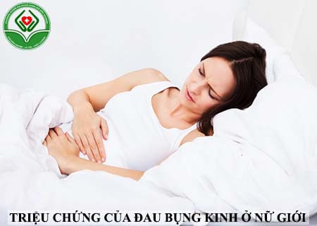 triệu chứng đau bụng kinh ở nữ giới